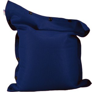 Pouf Mesh Shelto Bleu Marine